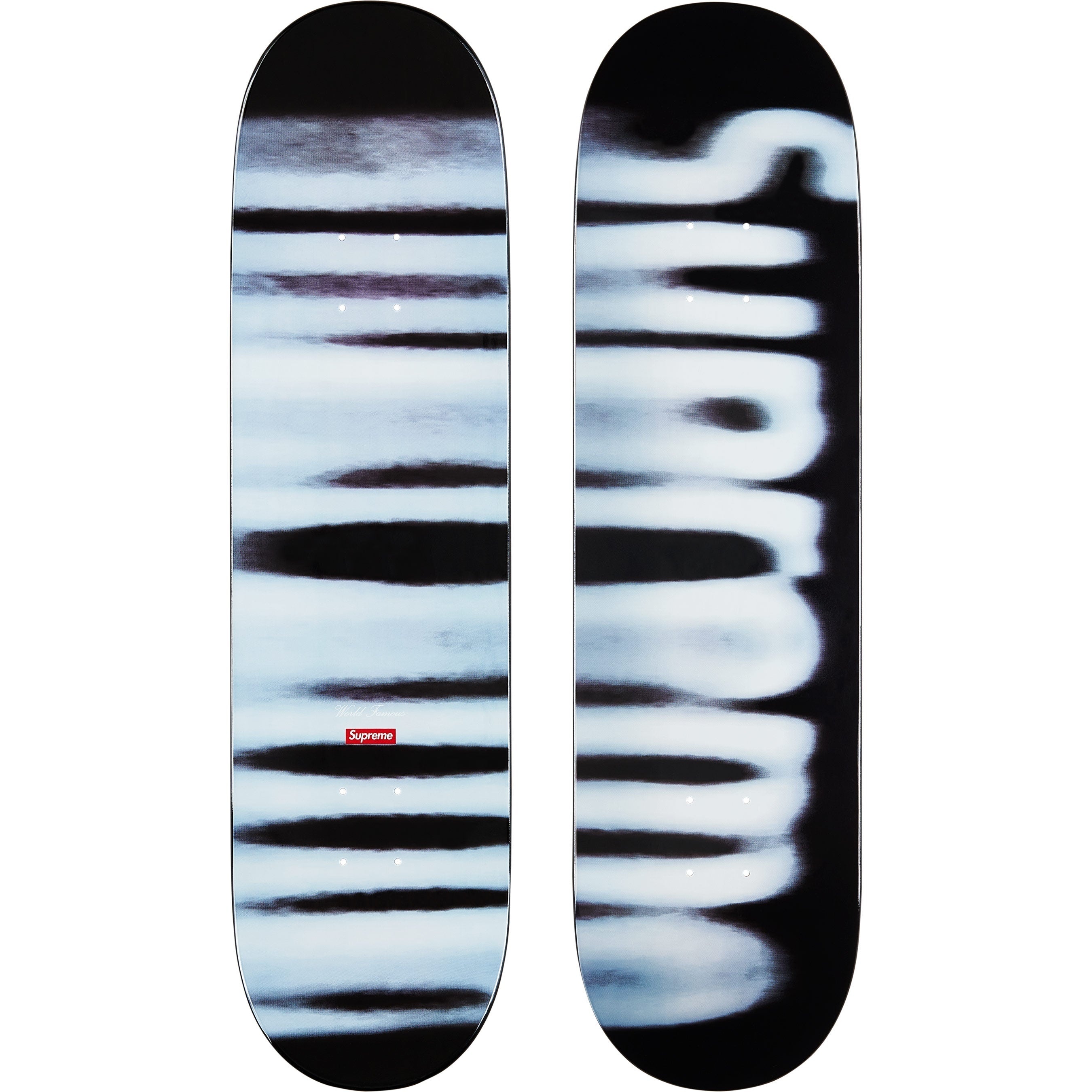 Blurred Logo Skateboard view 4